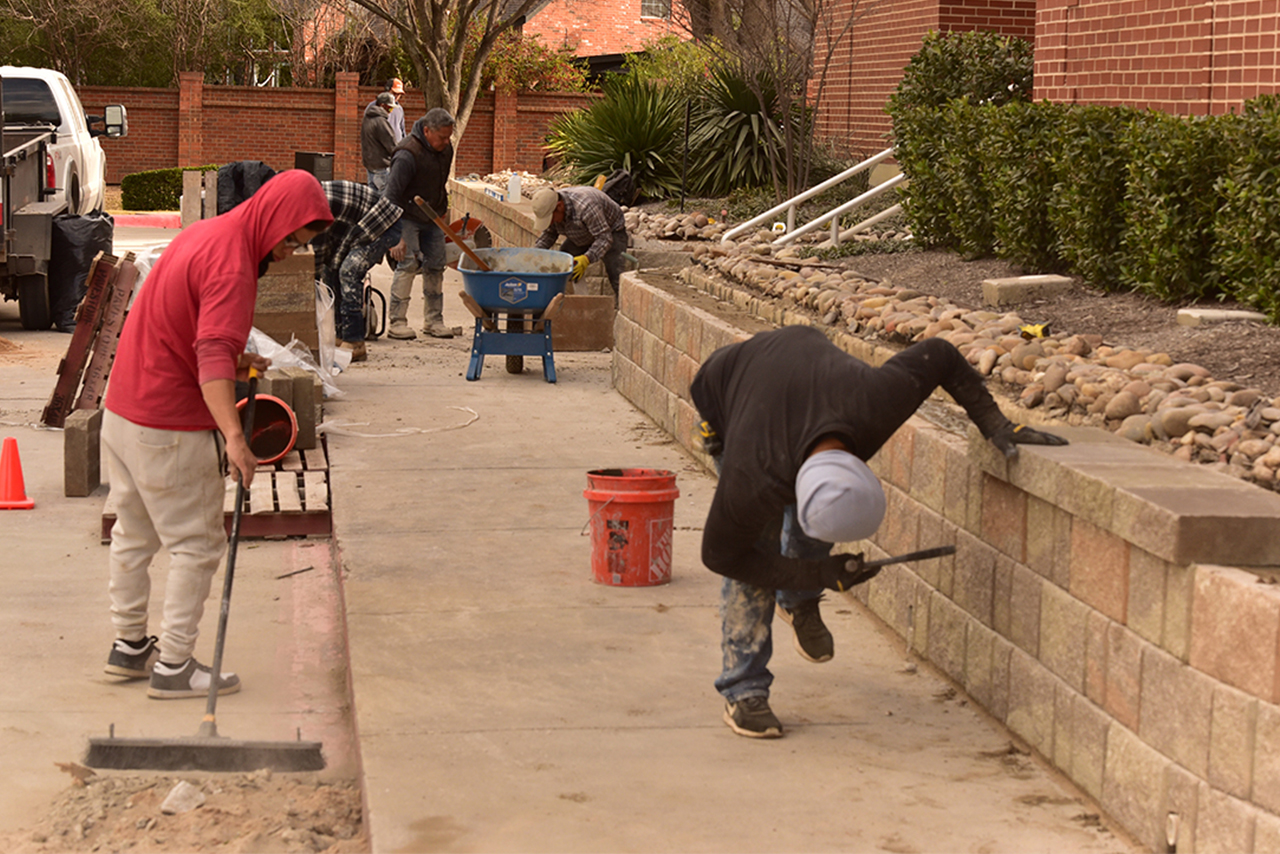 Building a Retaining Wall